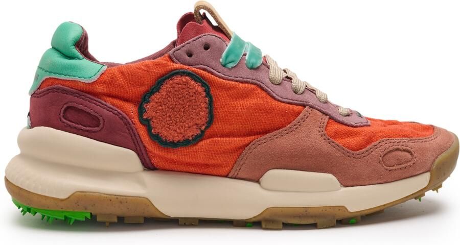 Satorisan Women's Chacrona Linen Sneakers rood