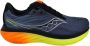 Saucony Ride 18 Hardloopschoenen blauw - Thumbnail 2
