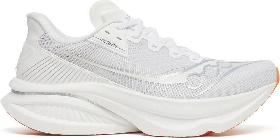 Saucony Endorphin Azura Hardloopschoenen wit gum