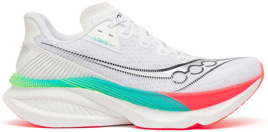 Saucony Endorphin Azura Hardloopschoenen wit multi