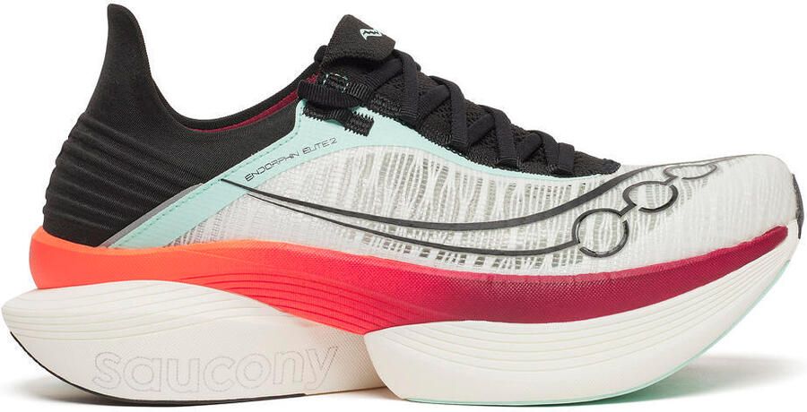 Saucony Endorphin Elite 2 Hardloopschoenen wit