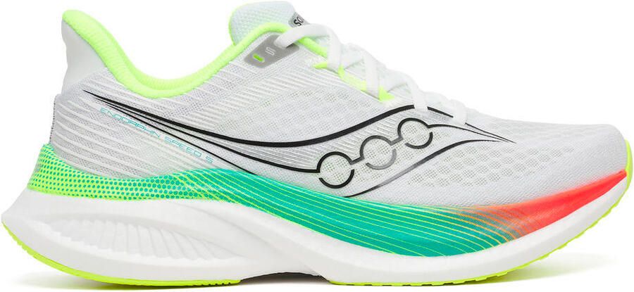 Saucony Endorphin Speed 5 Hardloopschoenen wit multi