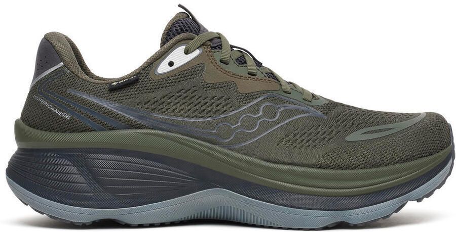 Saucony Hurricane 26 GTX Hardloopschoenen fatigue cinder