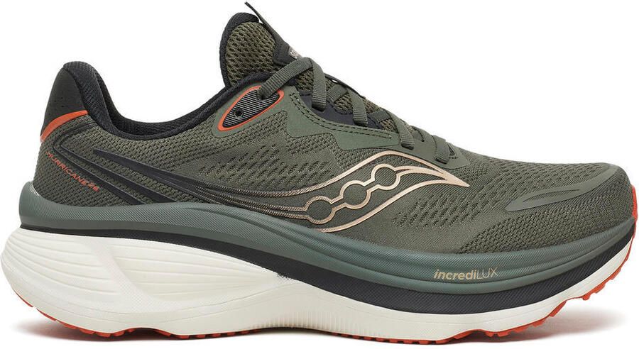 Saucony Hurricane 26 Hardloopschoenen fatigue zwart