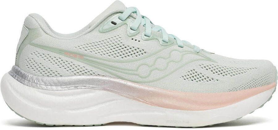 Saucony Women's Ride 19 Hardloopschoenen grijs