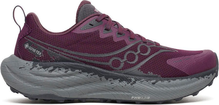 Saucony Women's Ride TR3 GTX Trailrunningschoenen eggplant ebony