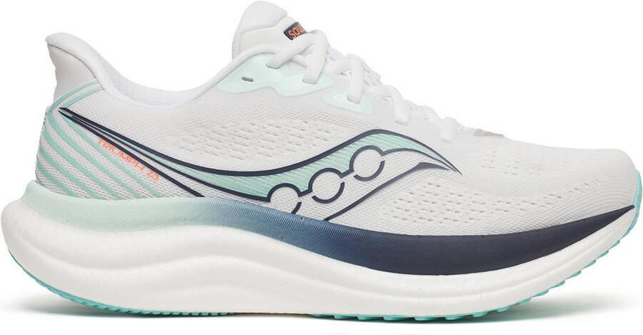 Saucony Women's Triumph 23 Hardloopschoenen grijs wit