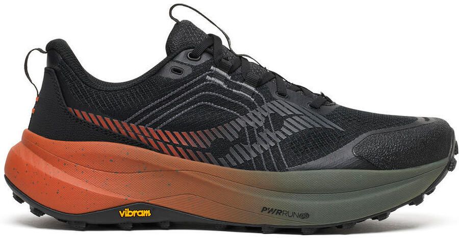 Saucony Xodus Ultra 4 Trailrunningschoenen zwart rust