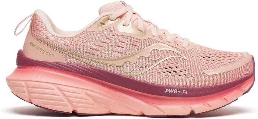 Saucony Women's Guide 18 Hardloopschoenen roze