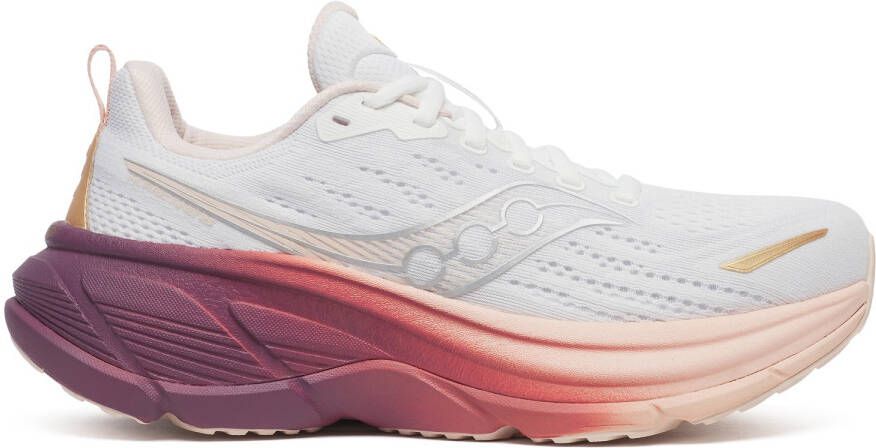 Saucony Women's Hurricane 25 Hardloopschoenen wit cameo