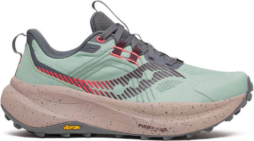 Saucony Women's Xodus Ultra 4 Trailrunningschoenen grijs