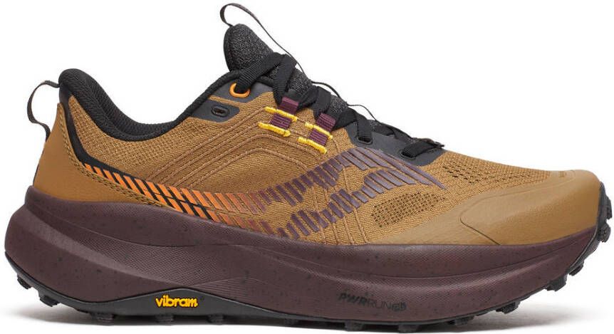 Saucony Xodus Ultra 4 Trailrunningschoenen bruin