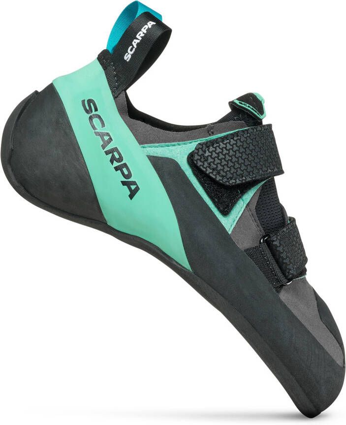 Scarpa Arpia V Low Volume Klimschoenen grijs turkoois