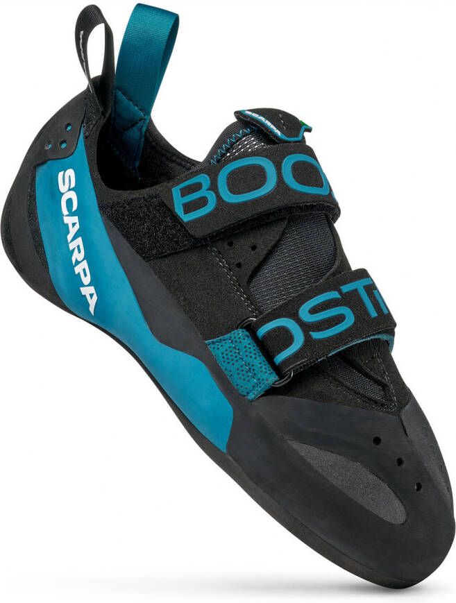 Scarpa Boostic Klimschoenen zwart turkoois