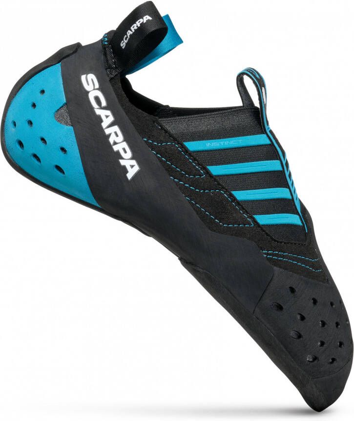 Scarpa Instinct S Klimschoenen zwart blauw