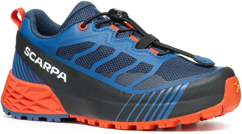 Scarpa Kid's Ribelle Run GTX Trailrunningschoenen blauw