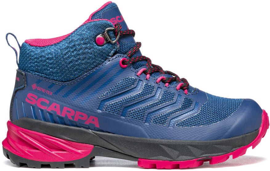 Scarpa Kid's Rush Mid GTX Wandelschoenen blauw