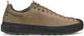 Scarpa Bruine Suède Sneakers Klimstijl Brown - Grijs