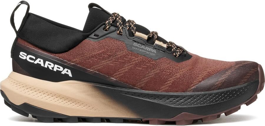 Scarpa Women's Golden Gate LT WP Trailrunningschoenen zwart chocolate