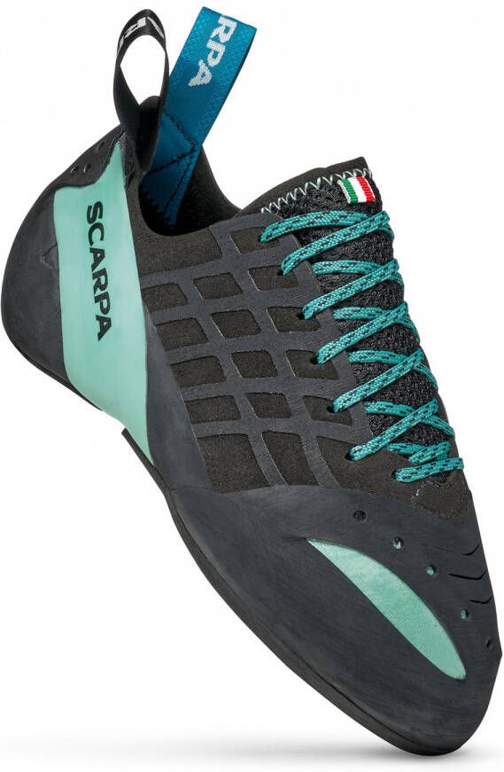 Scarpa Women's Instinct Lace Klimschoenen turkoois grijs