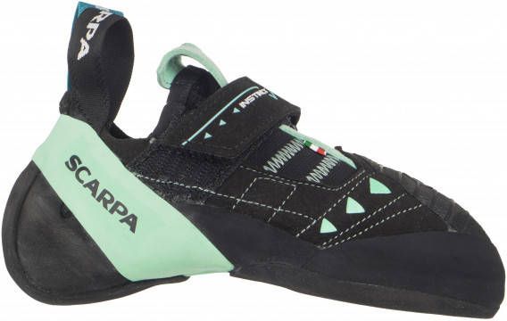Scarpa Women's Instinct VS Klimschoenen zwart turkoois - Foto 2
