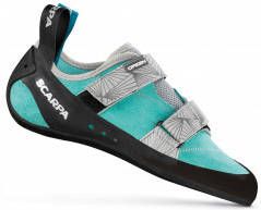 Scarpa Women's Origin Klimschoenen turkoois grijs - Foto 2