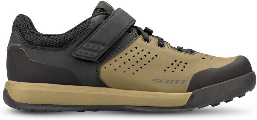 Scott Shr-alp Lace Strap Mtb-schoenen Beige Zwart Man