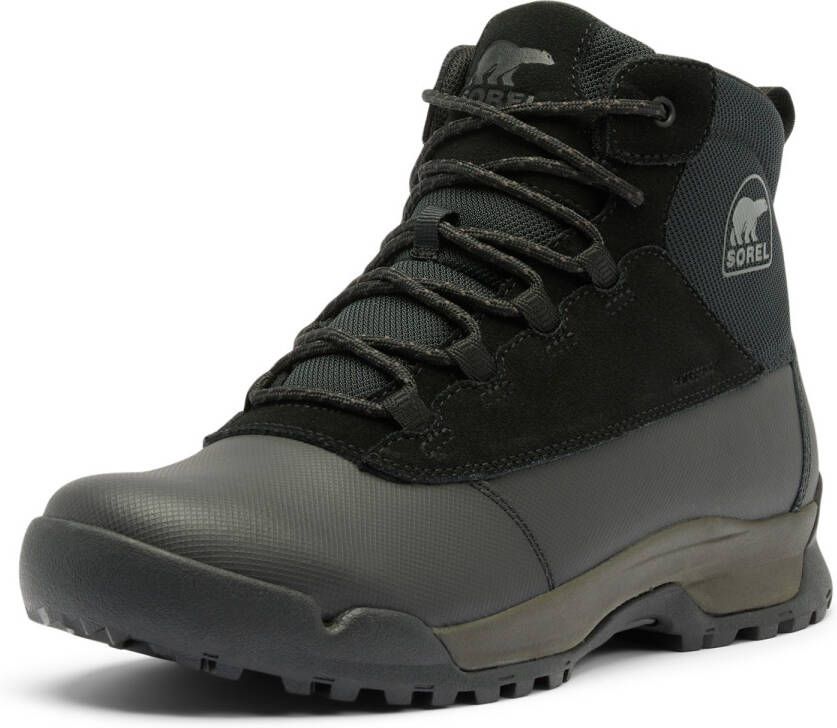 Sorel Buxton Lite Lace Plus WP Winterschoenen zwart grijs
