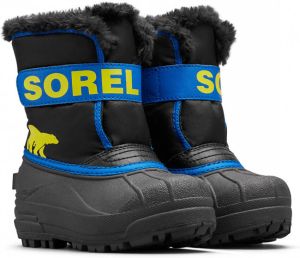 Sorel Childrens Snow Commander Winterschoenen maat 10K zwart