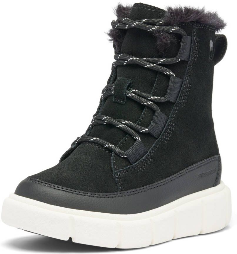 Sorel Kid's Explorer III Lace WP Winterschoenen zwart