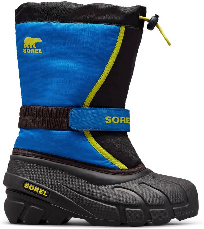 Sorel Kid's Flurry Winterschoenen zwart blauw