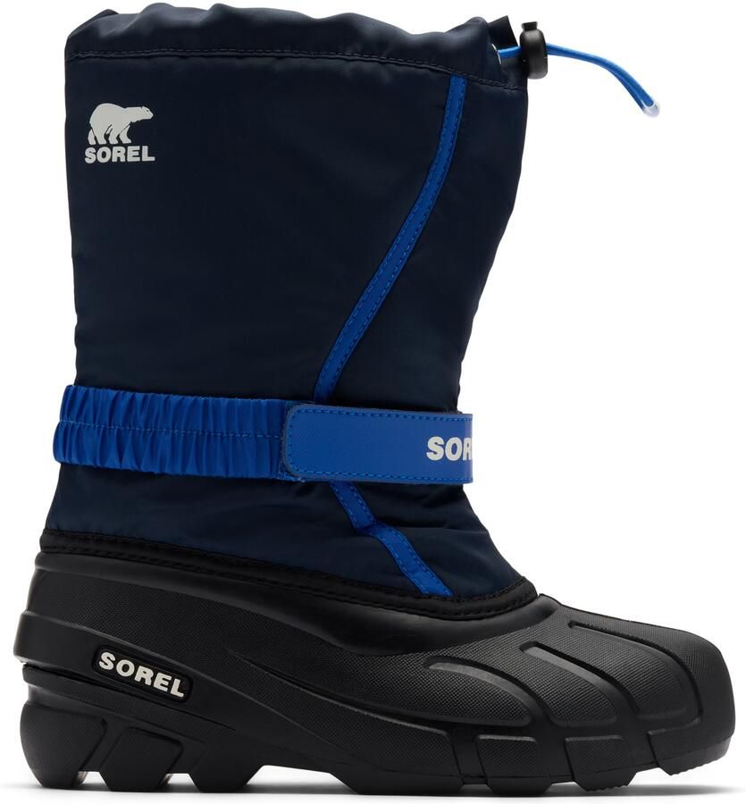 Sorel Kid's Big Flurry Boot Winterschoenen blauw zwart