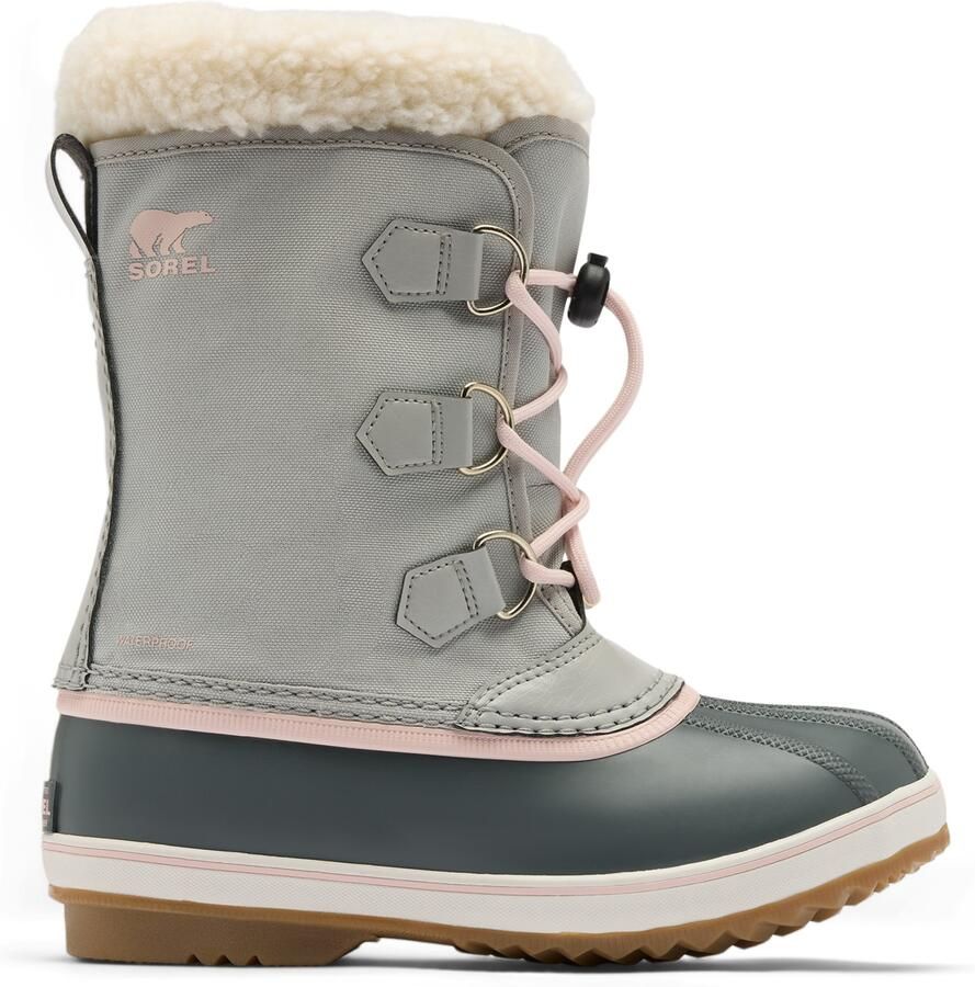 Sorel Kid's Big Yoot Pac Nylon WP Winterschoenen grijs