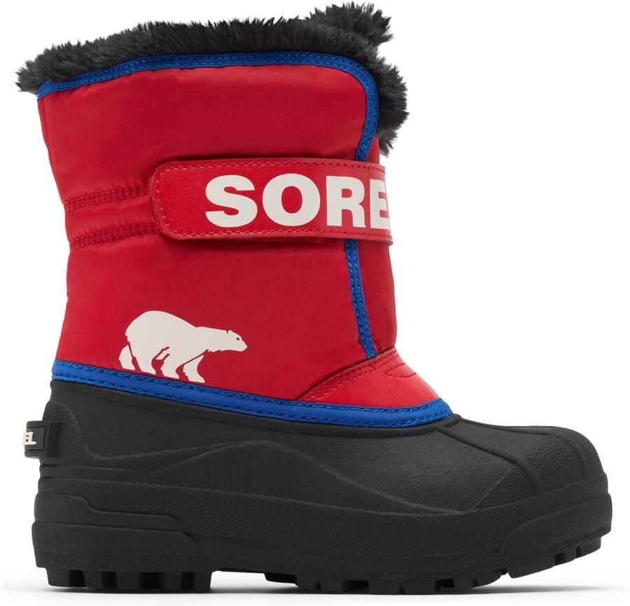 Sorel Kid's Toddler Snow Com der Winterschoenen rood zwart