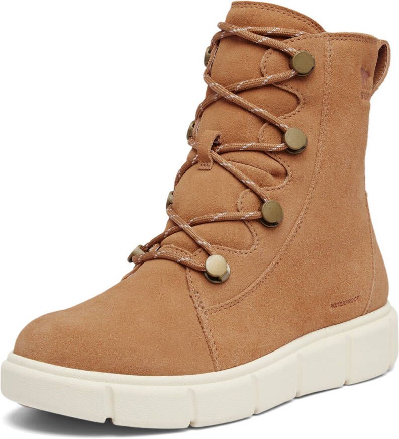 Sorel Women's Explorer III Joan Waterproof Winterschoenen beige bruin