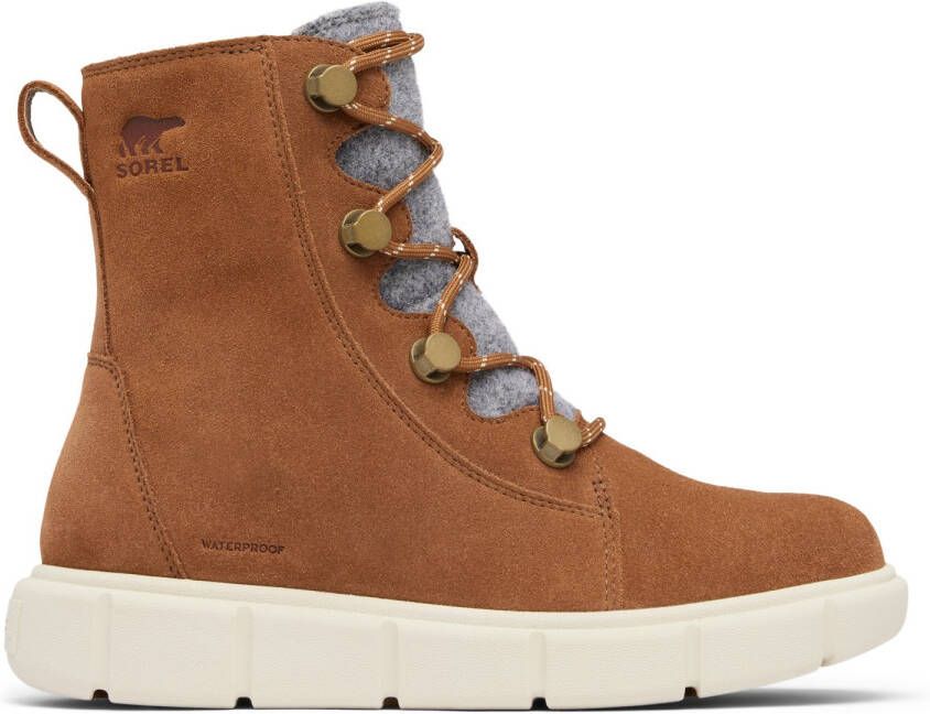Sorel Women's Explorer III Joan Waterproof Winterschoenen bruin