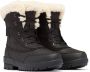 Sorel Torino Ii Parc Boot Wp Veterboots Laarzen Met Veters Dames Zwart - Thumbnail 2