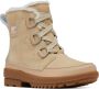 Sorel Torino Ii Wp Veterboots Laarzen Met Veters Dames Beige - Thumbnail 2