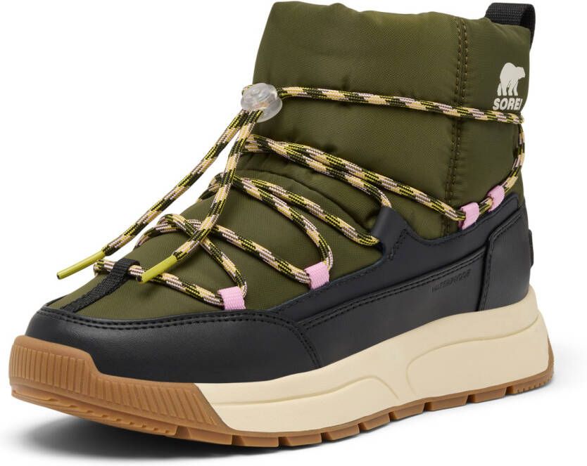 Sorel Women's Whitney III Slip-On WP Winterschoenen olijfgroen