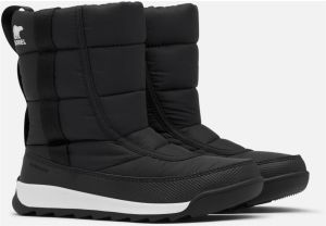 Sorel Youth Whitney II Puffy Mid Winterschoenen zwart wit