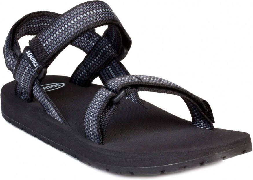 Source Classic Sandalen zwart grijs