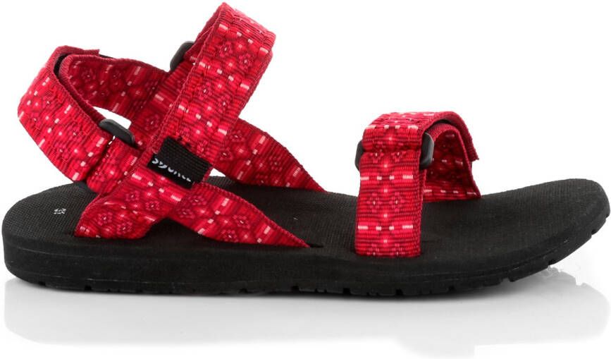 Source Kid's Classic Sandalen rood zwart