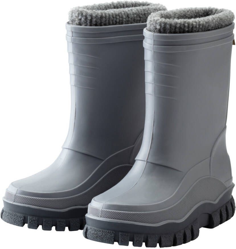 Sterntaler Kid's Gummistiefel mit Innenschuh Rubberlaarzen grijs
