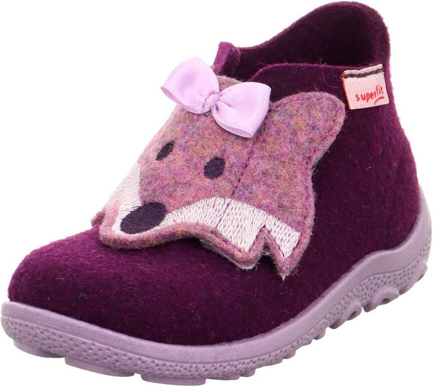 Superfit Kid's Happy Octi B Pantoffels purper roze