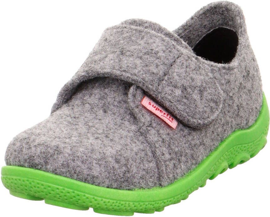 Superfit Kid's Happy Octi Pantoffels grijs