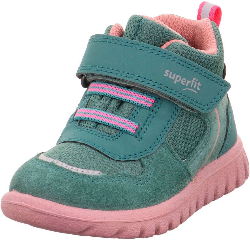 Superfit Kid's Sport7 Mini Vrijetijdsschoenen groen pink