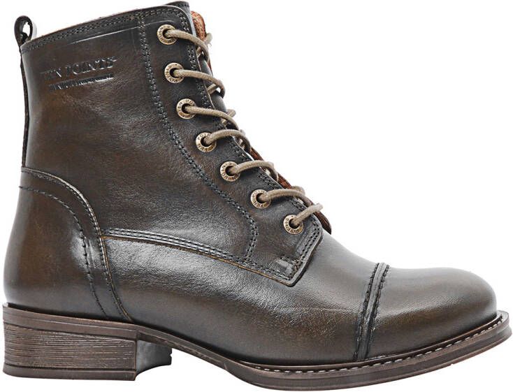 Ten Points Women's Pandora Boots Wool Lining Winterschoenen grijs