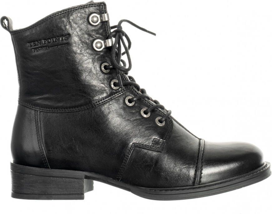 Ten Points Women's Pandora Lace Boots Hoge schoenen zwart grijs