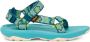 Teva K HURRICANE XLT 2 Unisex Sandalen NEON FLORAL BRIGHT TEAL - Thumbnail 2