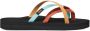 Teva OLOWAHU Dames Slippers Zwart Oranje Blauw - Thumbnail 2